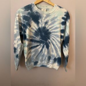 Tie dye crew neck